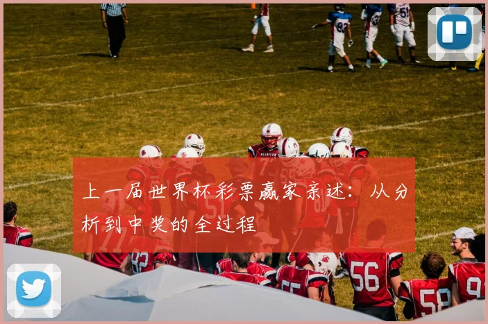上一届世界杯彩票赢家亲述:从分析到中奖的全过程